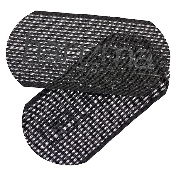 Зажим-липучка для волос Harizma (черный, 2 шт), h10931-15