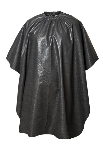 Накидка парикмахерская Harizma для окраски (110х130 см, черный), h10813/33P