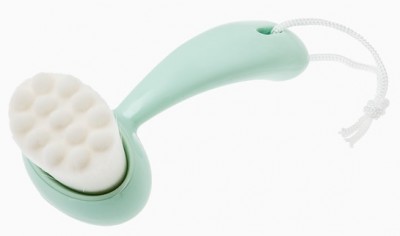 Щетка для умывания лица Harizma Clean Skin (зелёная), h10501