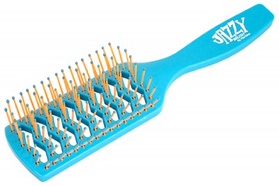 Щетка туннельная Harizma Jazzy (пластиковый штифт, продувная, голубая), h10632-06