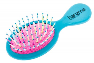 Щетка для волос Harizma Rainbow (малая, зелёная), h10640-1615