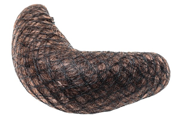 Подкладка для волос с клипсами Harizma (165х55 мм, шатен), h10834E-04