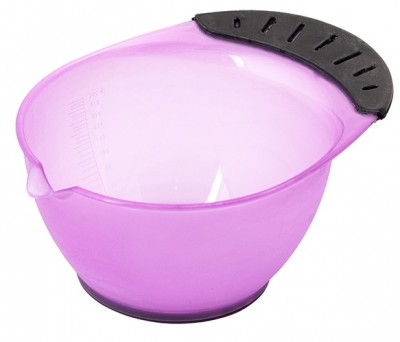 Чаша для краски Harizma с ручкой (360 мл, сиреневая), h10969