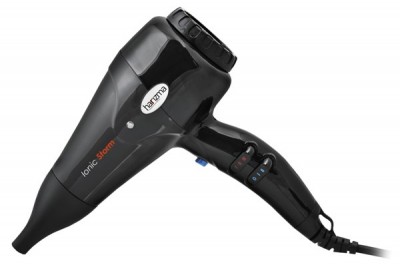 Профессиональный фен для волос Harizma Ionic Storm (2000 Вт, черный), h10205-15