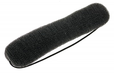 Подкладка на резинке для волос Harizma (20 см, брюнет), h10838-15