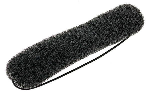 Подкладка на резинке для волос Harizma (20 см, брюнет), h10838-15