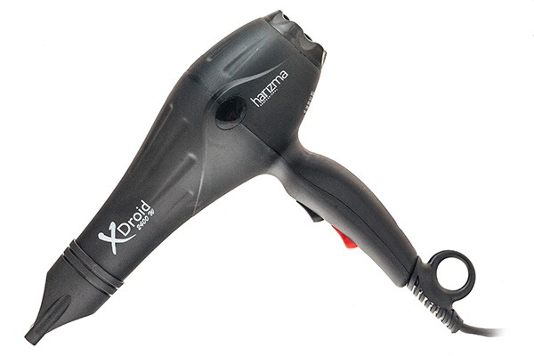 Профессиональный фен для волос Harizma X-Droid (2400 Вт, черный), h10209