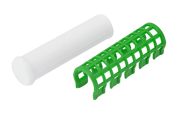 Термобигуди Harizma с зажимами (23 мм, 6 шт, зеленые), h10981-23