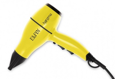 Профессиональный компактный фен для волос Harizma Elfin (1900 Вт, желтый), h10221-14