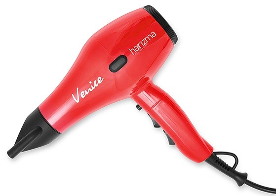 Профессиональный фен для волос Harizma Venice (2100 Вт, красный), h10222-03
