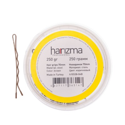 Невидимки Harizma волна (70 мм, 250 г, коричневые), h10538-04B