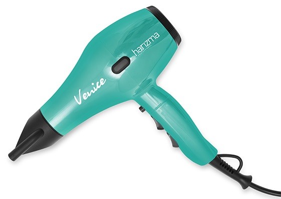 Профессиональный фен для волос Harizma Venice (2100 Вт, бирюзовый), h10222-16