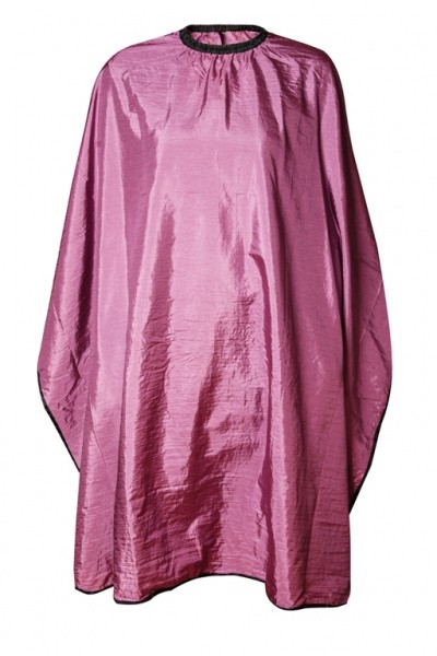 Накидка парикмахерская Harizma "Комфорт" (125х150 см, розовая), h10864