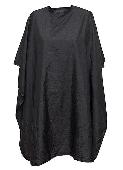 Накидка парикмахерская Harizma "Комфорт" (125х150 см, черный), h10867-15