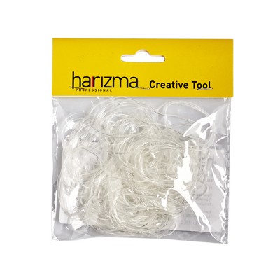 Резинки силиконовые для причесок Harizma (диаметр 31 мм) h10846-31