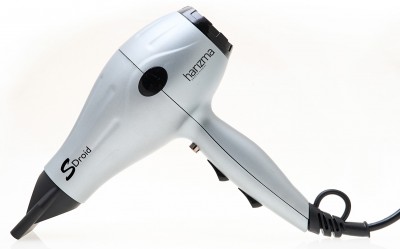 Профессиональный фен для волос Harizma S-Droid 2100 Вт, h10223 серебро