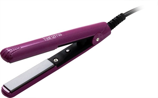 Мини-щипцы для волос Harizma Mini розовые, h10314-07