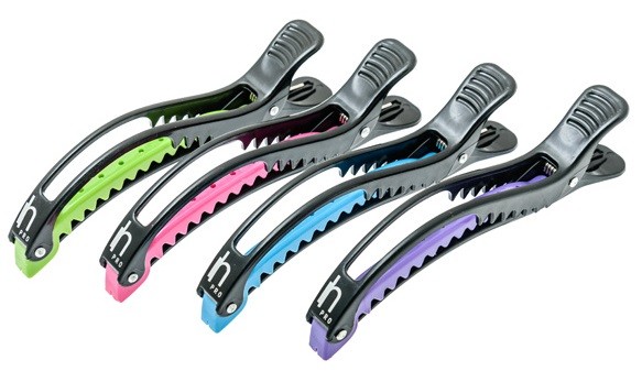 Зажим для волос Harizma Super Strong (14 см, 4 шт), h10904