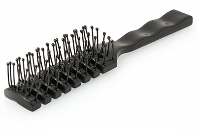 Щетка туннельная Harizma “рыбья кость” (нейлоновый штифт, черная), h10607