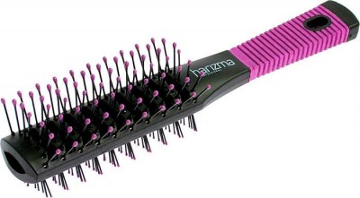 Щётка туннельная для волос Harizma Eco Brush (двухсторонняя, черная/фиолетовая), h10608-07