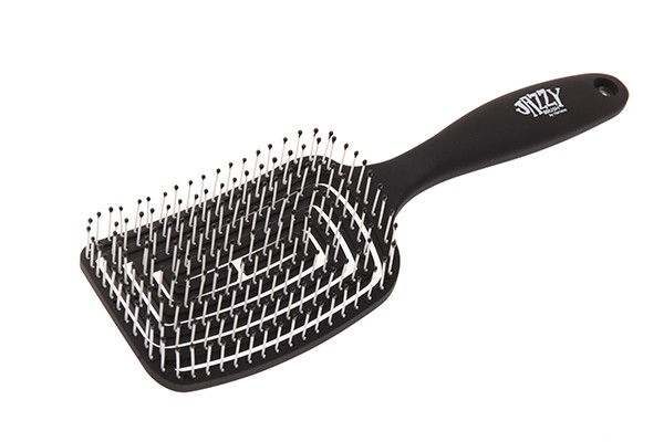 Щетка для волос Harizma Jazzy Brush (большая, черная), h10709