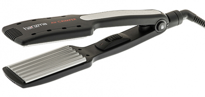 Щипцы-гофре Harizma Air Crimper GP (с крупным «шагом», черные), h10341GP